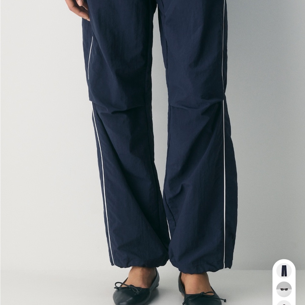 Aritzia Mercer Navy Track Pants